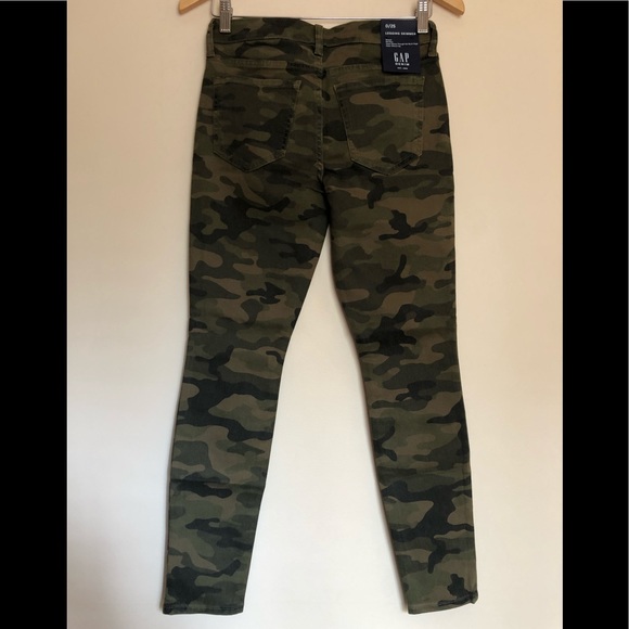GAP MID RISE CAMO LEGGINGS SKIMMER👖Sz 0/25… - Picture 4 of 10